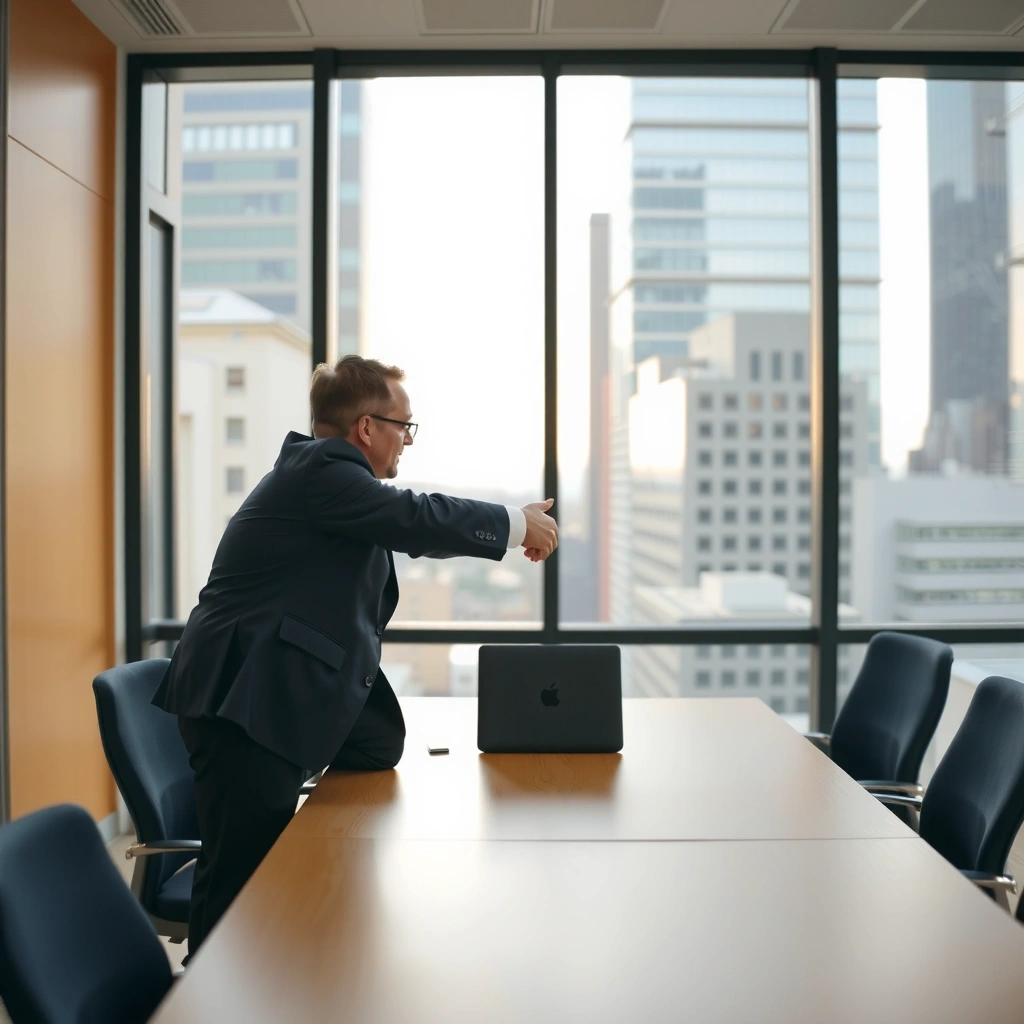 Professional handshake