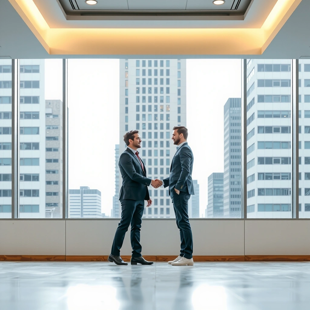 Global connection between Germany and USA